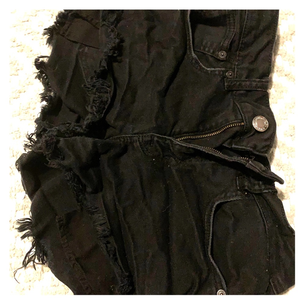 American Eagle Jean Shorts - Black